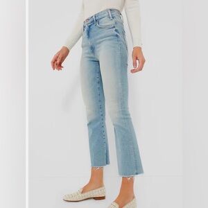 MOTHER Au Revoir The Hustler Ankle Fray